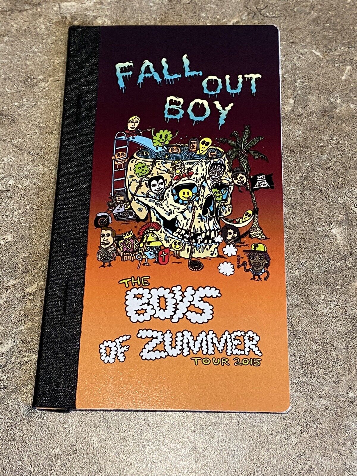 Fall Out Boy Boys Of Zummer 2015 Memorabilia Booklet