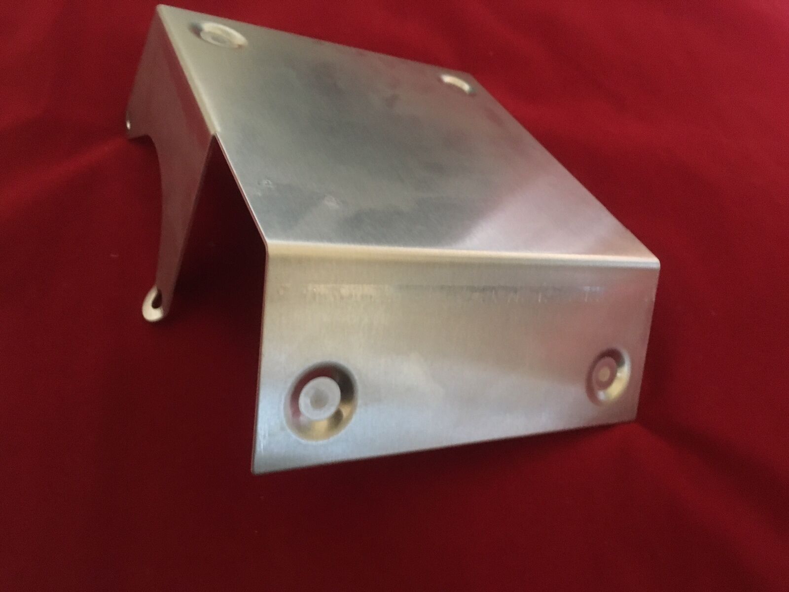 Satin Aluminum Starter Heat Shield - Most Gm Starters Sbc Bbc Chevy